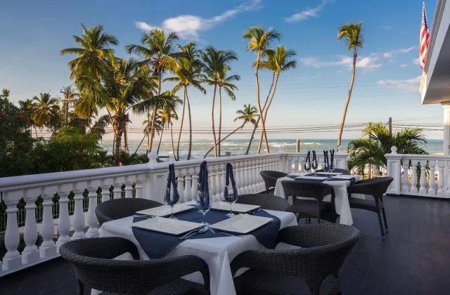 Hotel Restaurant Albachiara terrasse vue mer