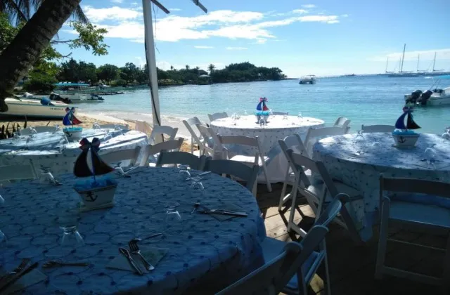 Hostal Magallanes Bayahibe Restaurant vue mer